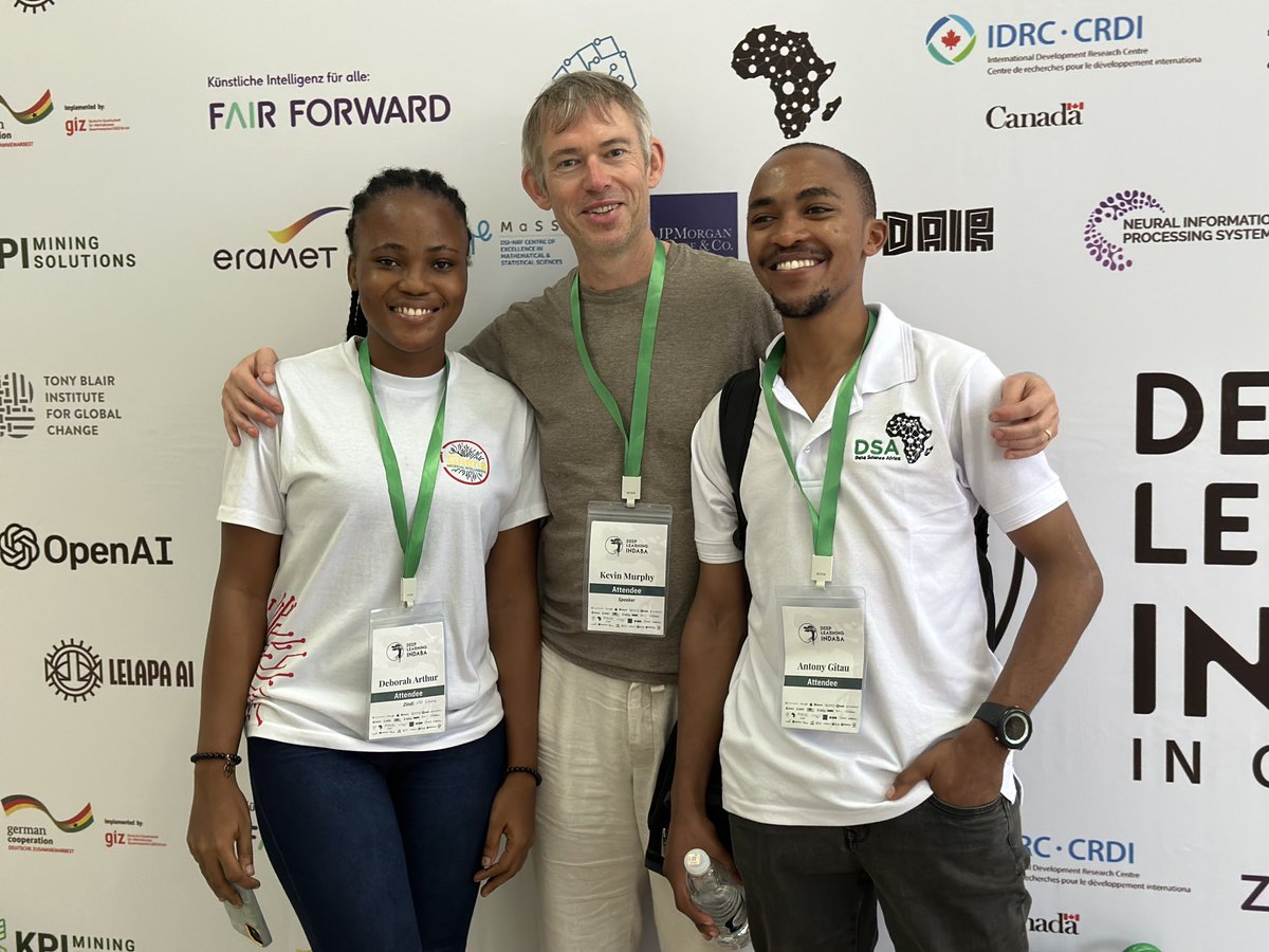 sirbayes's tweet image. Lots of excitement about AI and ML from all over Africa… #Indaba2023