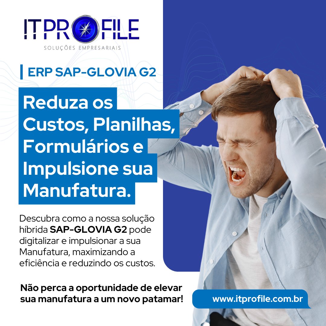 jrcitprofile's tweet photo. Solução de ERP Híbrida para Manufatura Compatível com o SAP.

Eleve sua manufatura a um novo patamar!. O ERP Glovia é uma solução híbrida que combina o ERP SAP com o GLOVIA G2 na Manufatura.

Entre em contato conosco ainda hoje 📈🔧 #SAPGLOVIA  #Manufatura #TransformaçãoDigital https://t.co/5bz9bl5l6O