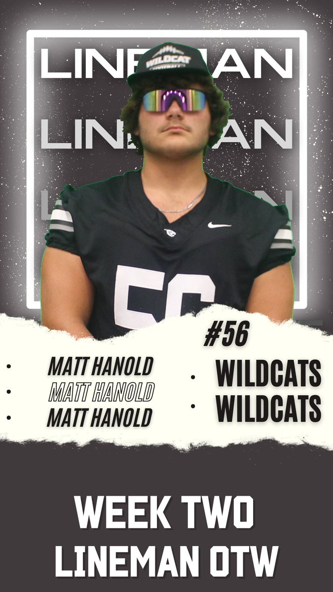 Week 2 Lineman of the Week