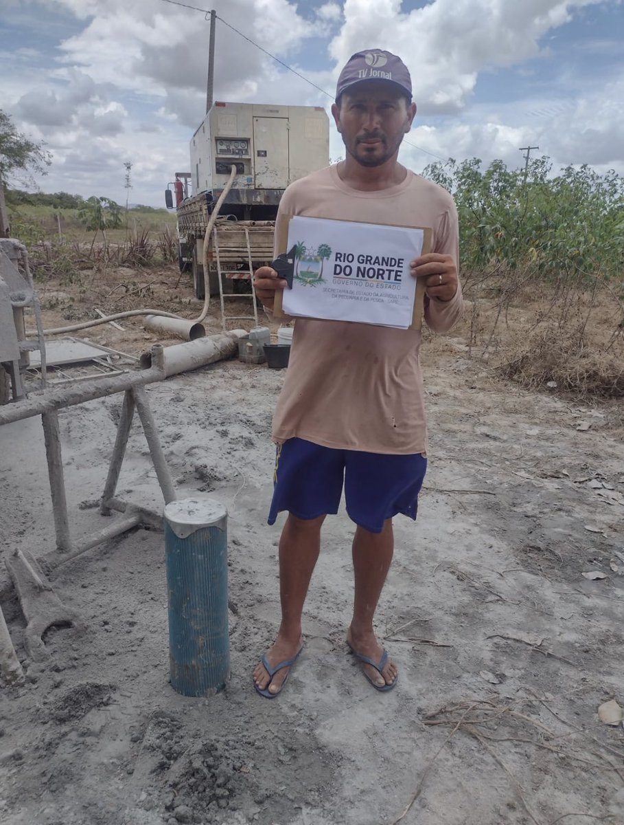 rnsape's tweet photo. A Sape RN vem perfurando e instalando vários poços no interior do Estado. Até o momento, os municípios beneficiados foram: Japi, João Camara, Lajes Pintadas, Lucrécia, Nova Cruz, Ouro Branco, Santa Maria, Serra Negra do Norte, Senador Eloi de Souza. https://t.co/0NNbduXdn8