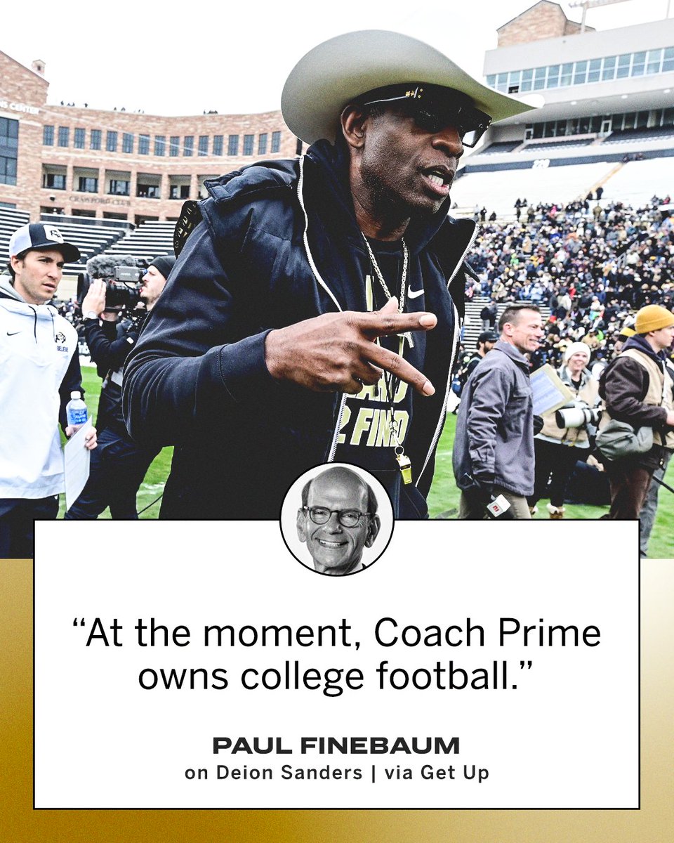 .@finebaum believes Deion Sanders is 'transcending the sport' of college football 👏