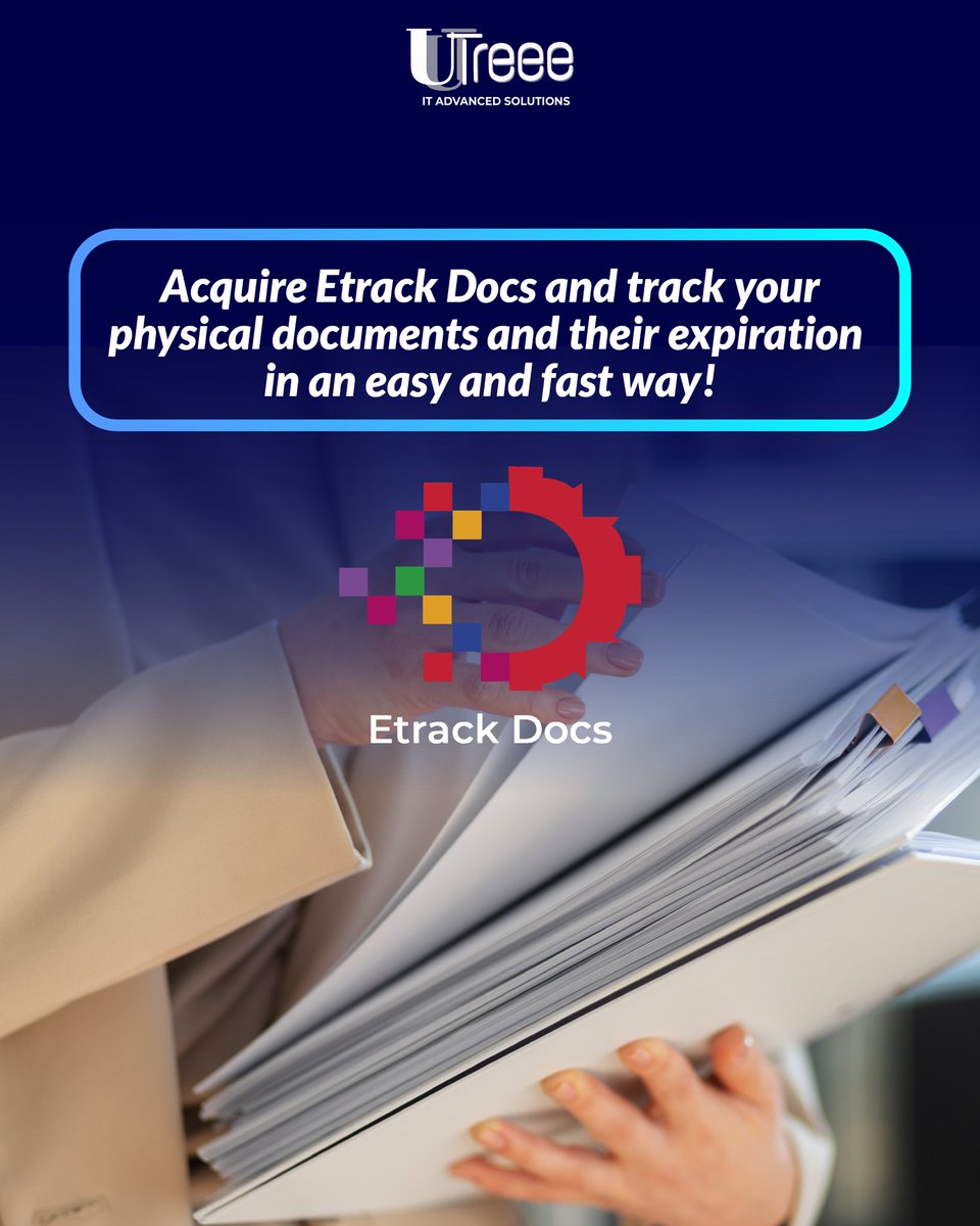 utreeeitadvance's tweet photo. Digitize your documents with #EtrackDocs and record your company's operations🤩

Learn a lot more about us by visiting our website: https://t.co/i4RldYh6n6 💻
-
Digitalice sus documentos con #EtrackDocs y registre las operaciones de su empresa🤩  
Aprende mucho más sobre nosotros https://t.co/IjSrcuWVxg