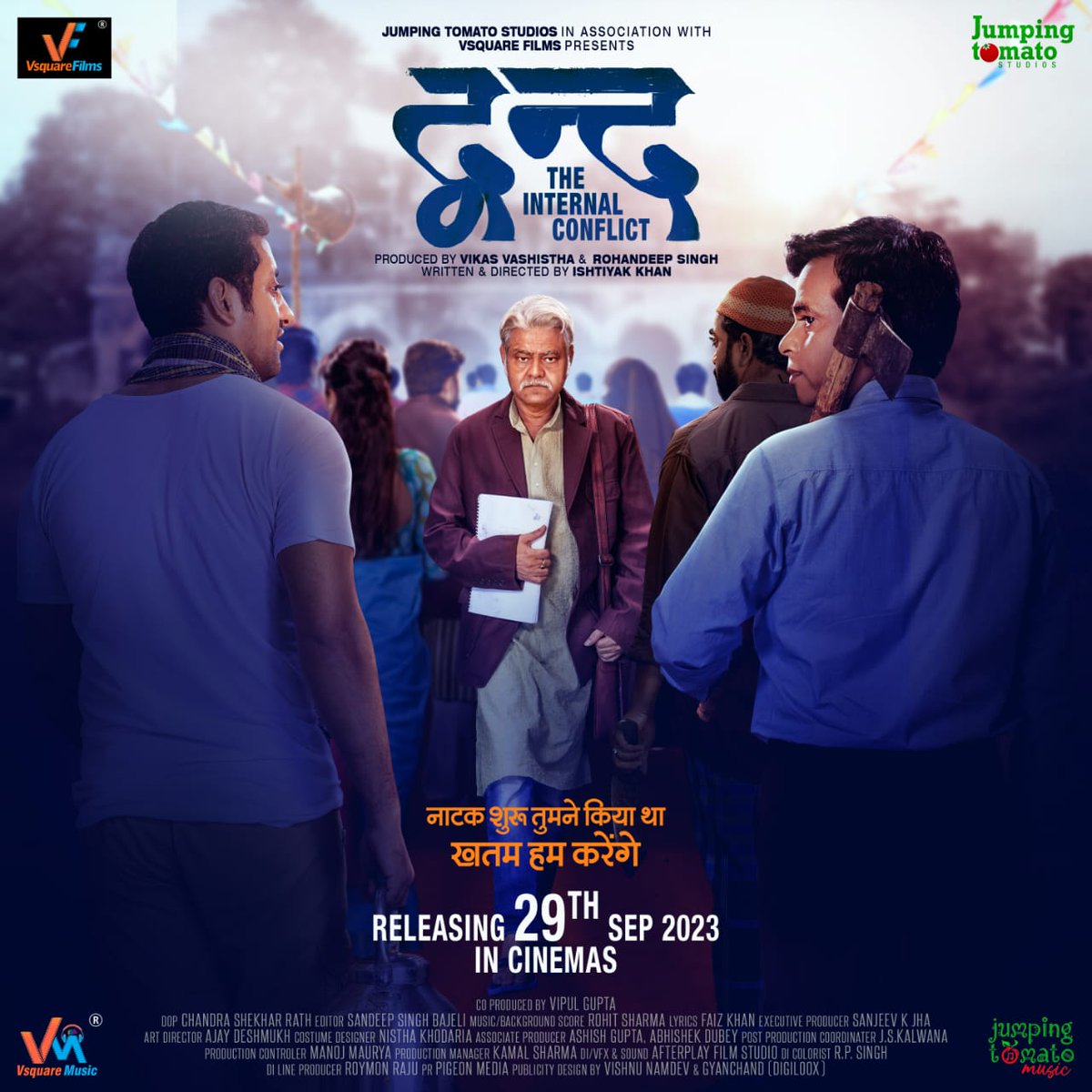 SangriToday's tweet photo. Sanjay Mishra's 'Dvand-The Internal Conflict' will be released on September 29, The first look poster launched
#SanjayMishra #Dvand #firstlook #poster https://t.co/ASQWF9h1zc
