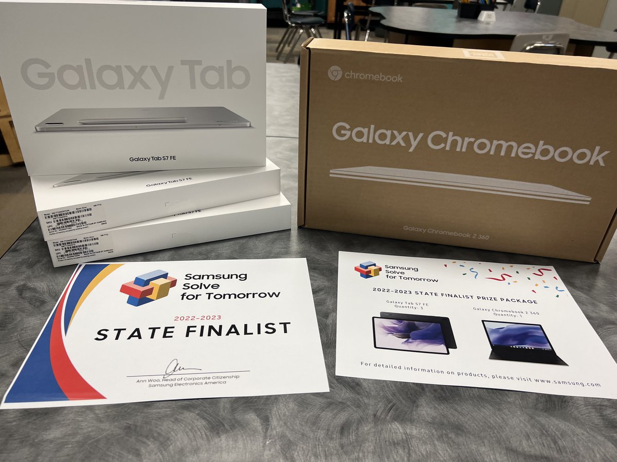 How exciting! Just received my 22/23 Samsung Finalist Prize Package <a href="/SolveSamsung/">Samsung Solve for Tomorrow</a>. Can't wait to begin exploring with my students! We love our <a href="/Samsung/">Samsung Electronics</a> devices. Thank you!!! <a href="/OSchoolsPR/">Oceanside School District #OSD_NY</a> <a href="/OsideSchool5/">OsideSchool5</a> <a href="/DrMChristiansen/">Matt Christiansen, Ed.D.</a>