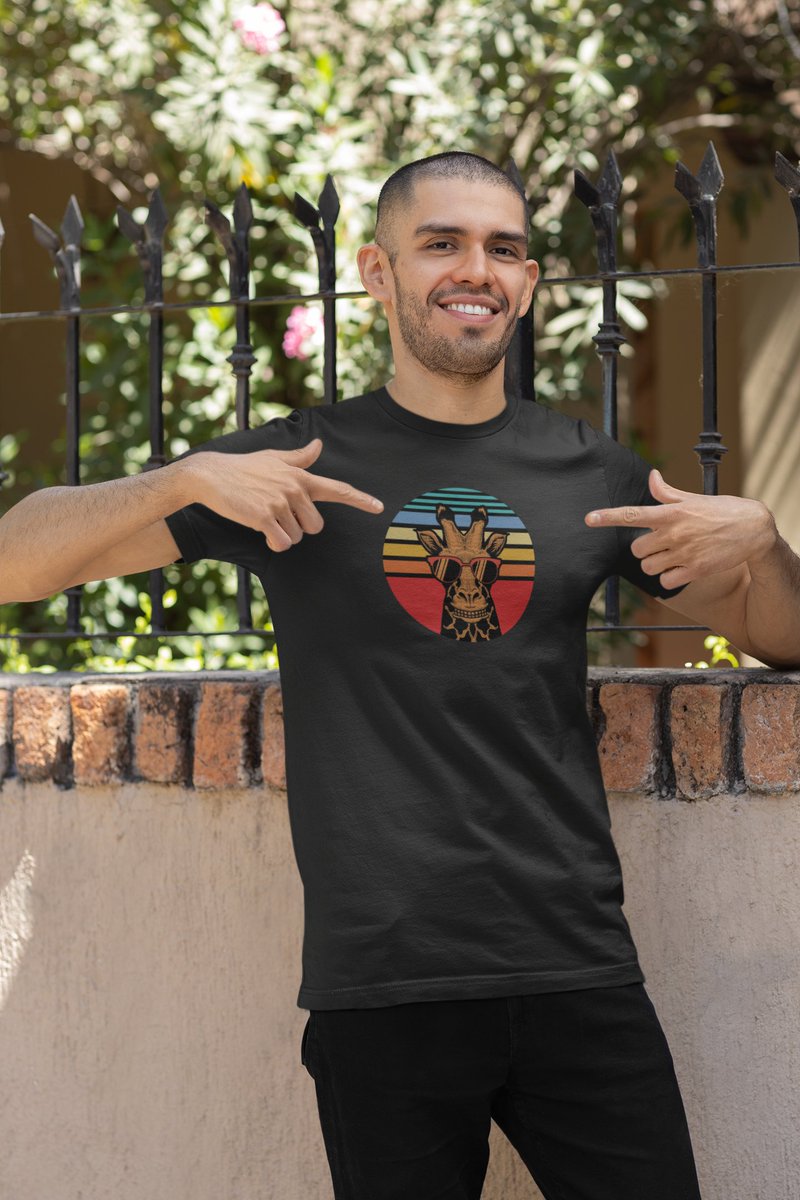 HalfBakedTee's tweet photo. Why don't giraffes use smartphones? Because they're always out of "reach"!
Find this great vibing Giraffe tee for only $22 here: https://t.co/Uulm3V8U85

#giraffe #graphictees #smallbusiness #tshirts #good #bellacanvas #halfbakedtee https://t.co/KsOaLeJ6EZ
