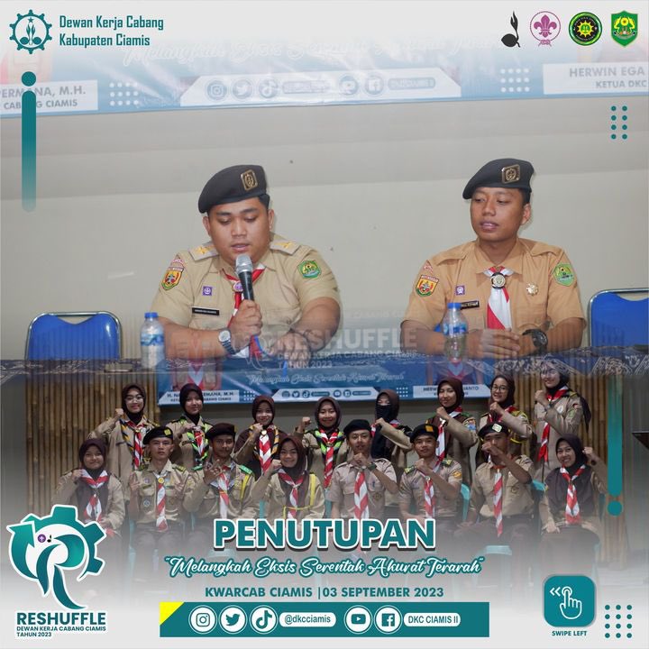 dkcciamis's tweet photo. PENUTUPAN| Reshuffle dewan kerja cabang ciamis tahun 2023
Oleh kak Herwin Ega Julianto (Ketua dkc Ciamis) https://t.co/sxcC2SrbL0