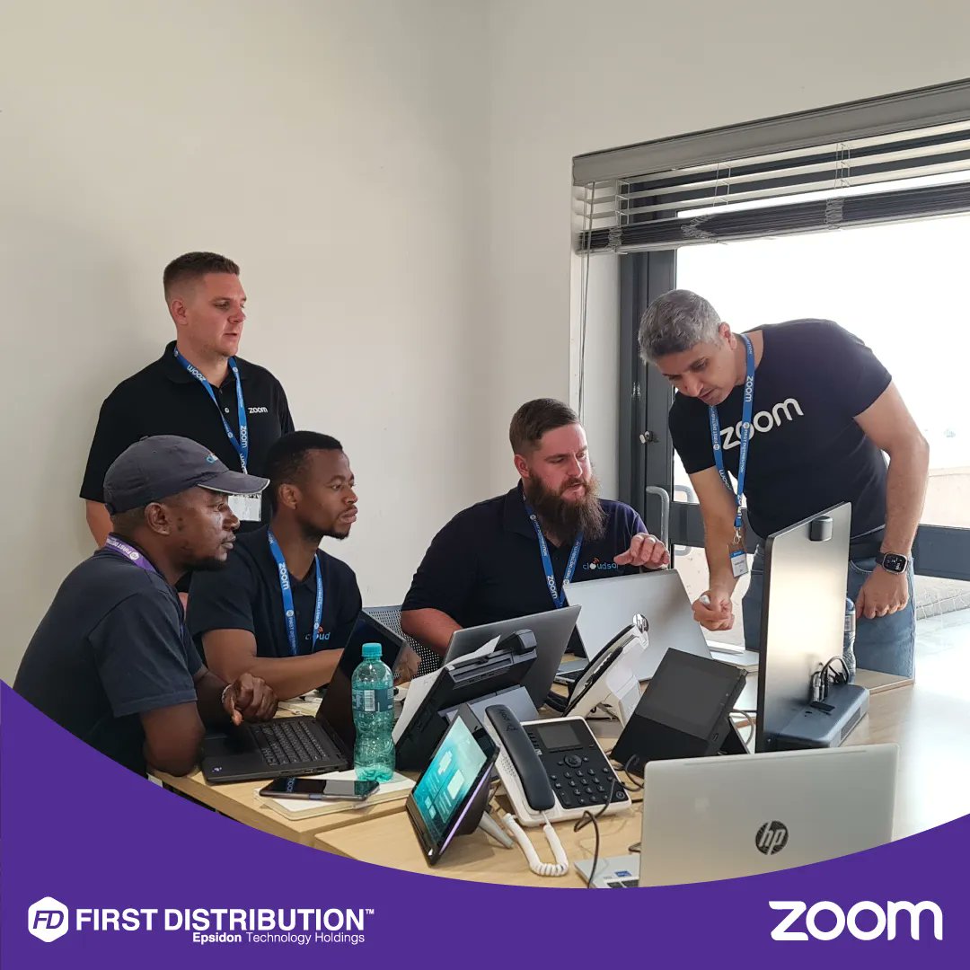 FirstDist's tweet image. First Distribution and @Zoom hosted its first Zoom Technical Partner Workshop 2023. See what we got up to on Day 1 of the Training.

#Zoom #ZoomTechnicalPartnerWorkshop