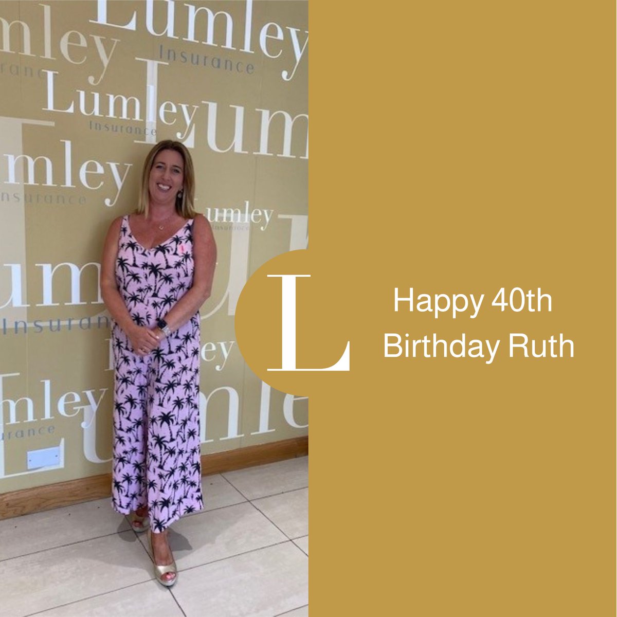 Please join us in wishing Ruth, our Client Account Handler, a very Happy 40th Birthday 🎉🎂