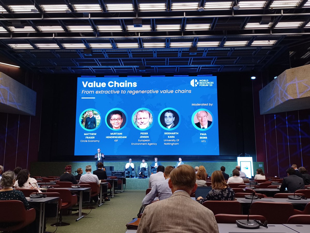 To replace all cars with EV will require the lithium extracted in 700 years – this brings in the need of a sufficiency element, i.e. reducing the need of cars - Matthew Fraser @circleeconomy at World Resourses Forum 2023 (hopefully got the numbers right!)