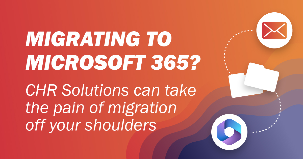 We know migrating to #Microsoft365 can be complex. We have helped many companies make the transition–let us take the pain out of your complicated #migration experience (with a special incentive). Learn more: chrmanagedservices.com/microsoft-365-…