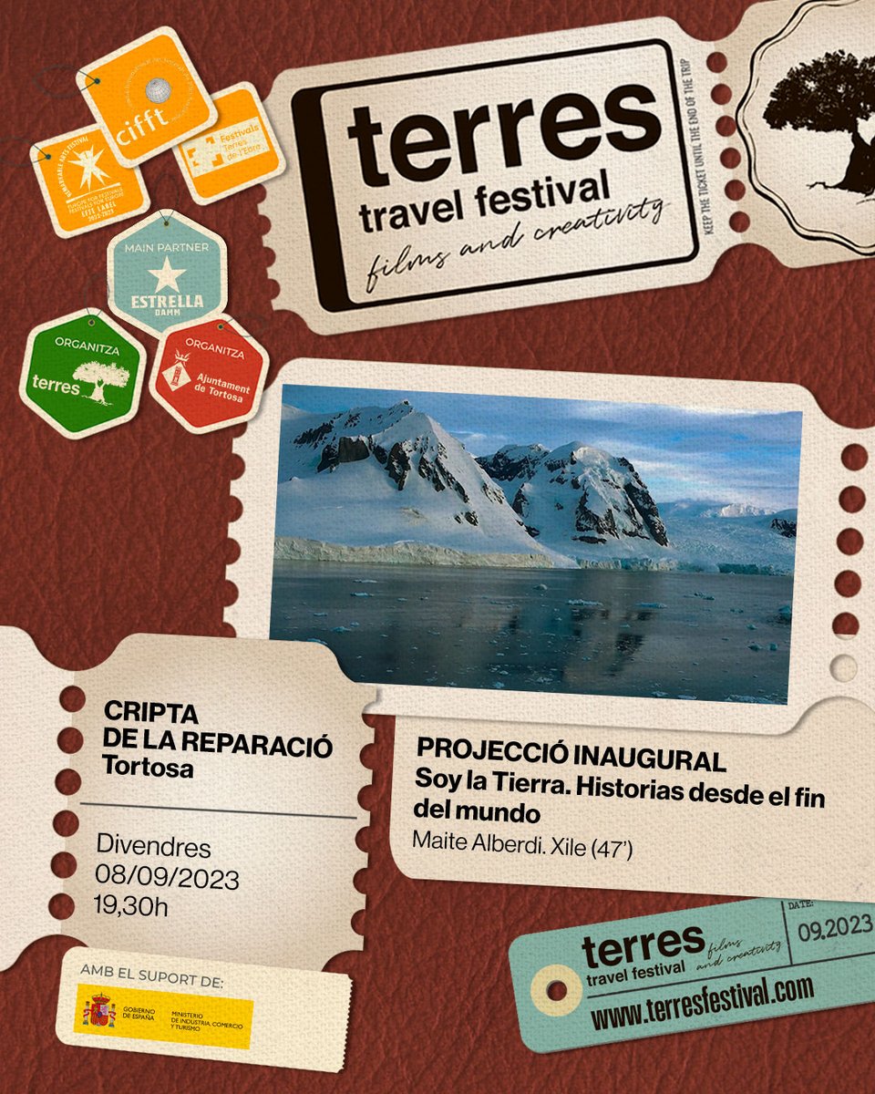 🌍✈️ Pensant en el teu proper destí? Aquest dissabte comença el Terres Travel Festival. Gaudeix de la màgia del viatge! 🎥🌟🌴

📷bit.ly/47U8Czk
#TortosaAunPas #Terresdelebre #catalunyaexperience #grandtourcatalunya #ciutatsambcaracter #terrestravel #Cifft