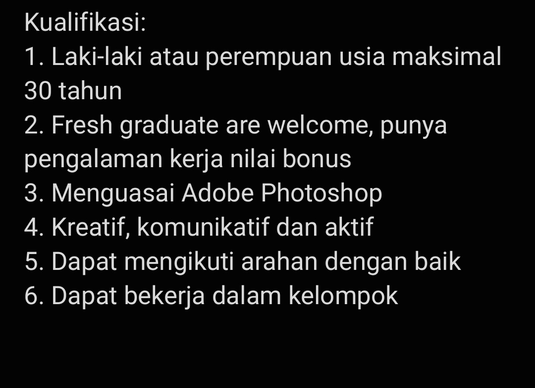 cath_Inside's tweet photo. [loker] hey guys, im still looking for a graphic designer. you'll be working from home for most of the time. send your portfolio to cathy@culturl.space with title [ NAMA - Graphic Design ] #loker #lokerjakarta #lokerbali #zonauang @hrdbacot https://t.co/myuwpISF1e