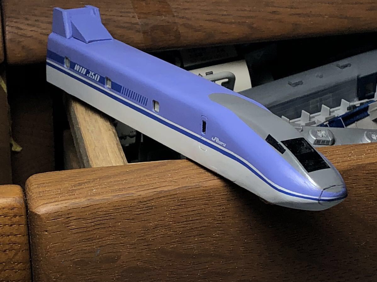 ⭐レトロ懐かしい⭐バンダイ500系新幹線　試験電車WIN350 ⭐レトロ懐かしい⭐バンダイ500系新幹線 試験電車WIN350 - メルカリ