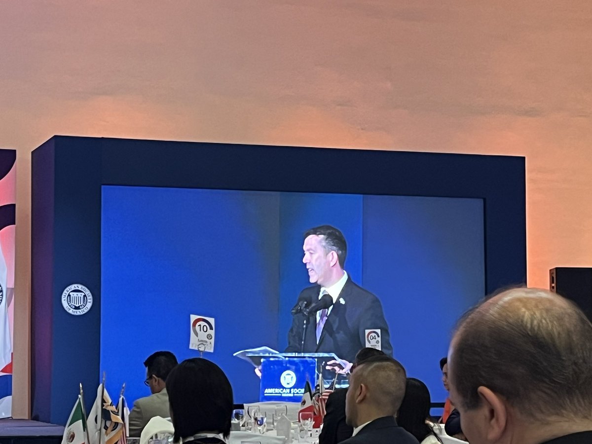 Kicking off the <a href="/amsocmx/">American Society of Mexico</a> 2nd Binational Convention with a welcoming message from <a href="/lrubin/">Larry D. Rubin 🇺🇸</a>