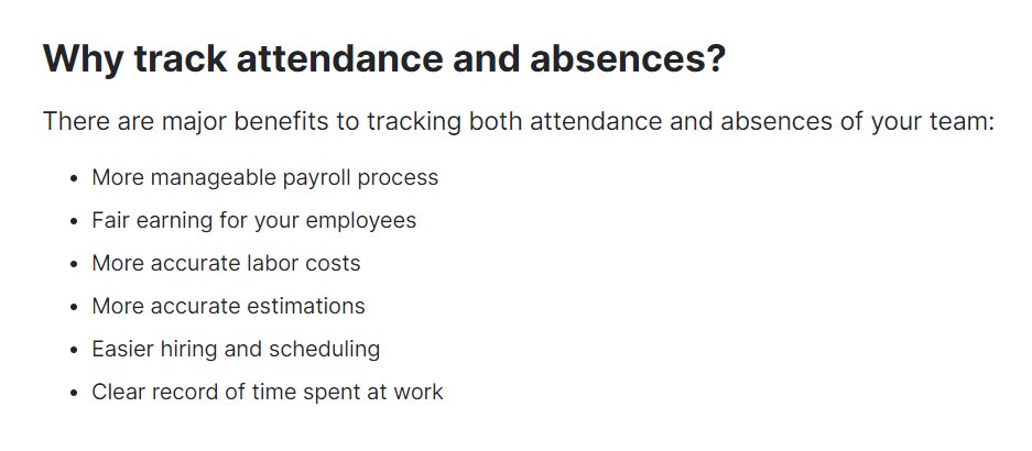 MyHoursTeam's tweet photo. Accurate attendance and absence tracking policies can help organizations avoid legal issues and reduce conflicts among employees. 📊⚖️

https://t.co/9vdI7tRKnR https://t.co/pg3QS9UVdH