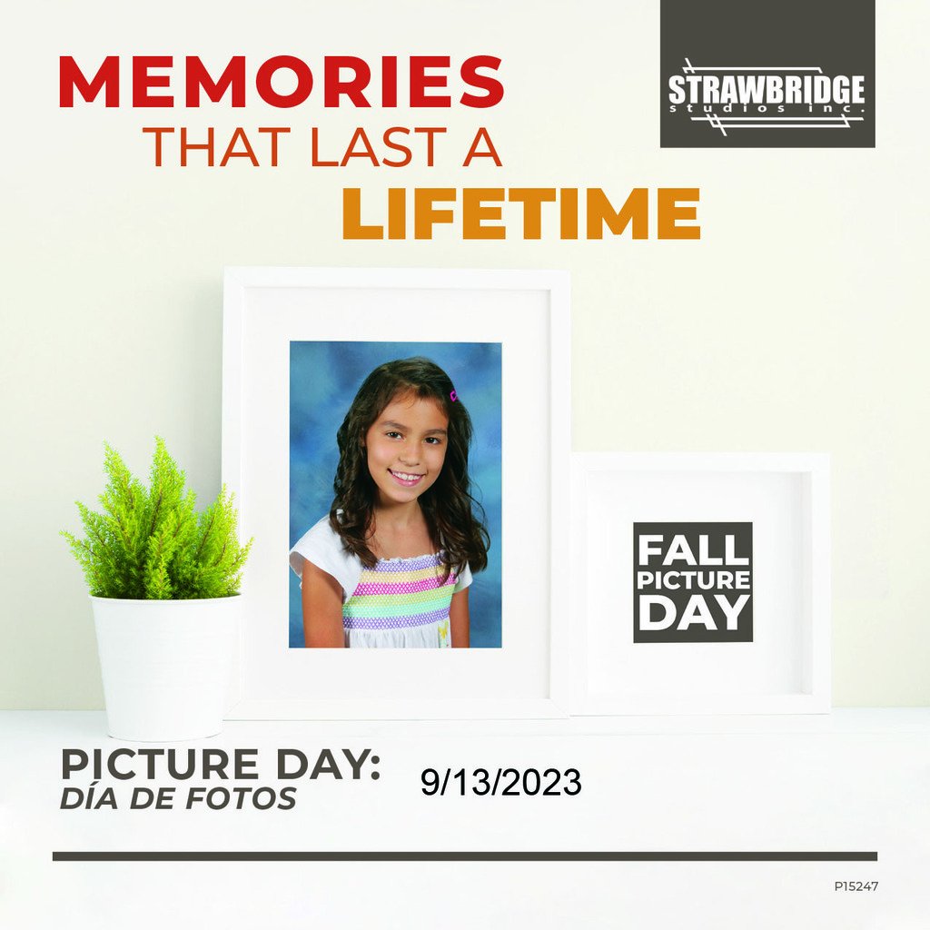 CP Jr/Sr HS Picture Day is almost here!  September 13th is School Picture Day at CP Jr/Sr HS.