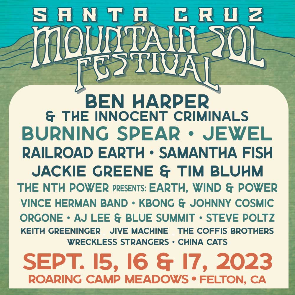 Santa Cruz Mountain SOL is next week!
Grabe your ticekts here: santacruzmountainsol.com