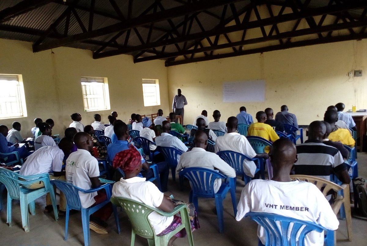 ThisisBnuu's tweet photo. The BNUU team recently concluded a training session for Village Health Teams (VHTs).
The aim of this session was to build VHTs' capacity, and support them to:
*identify clients with different mental health conditions; and
*Make appropriate referrals. https://t.co/DaFXcxgUb9