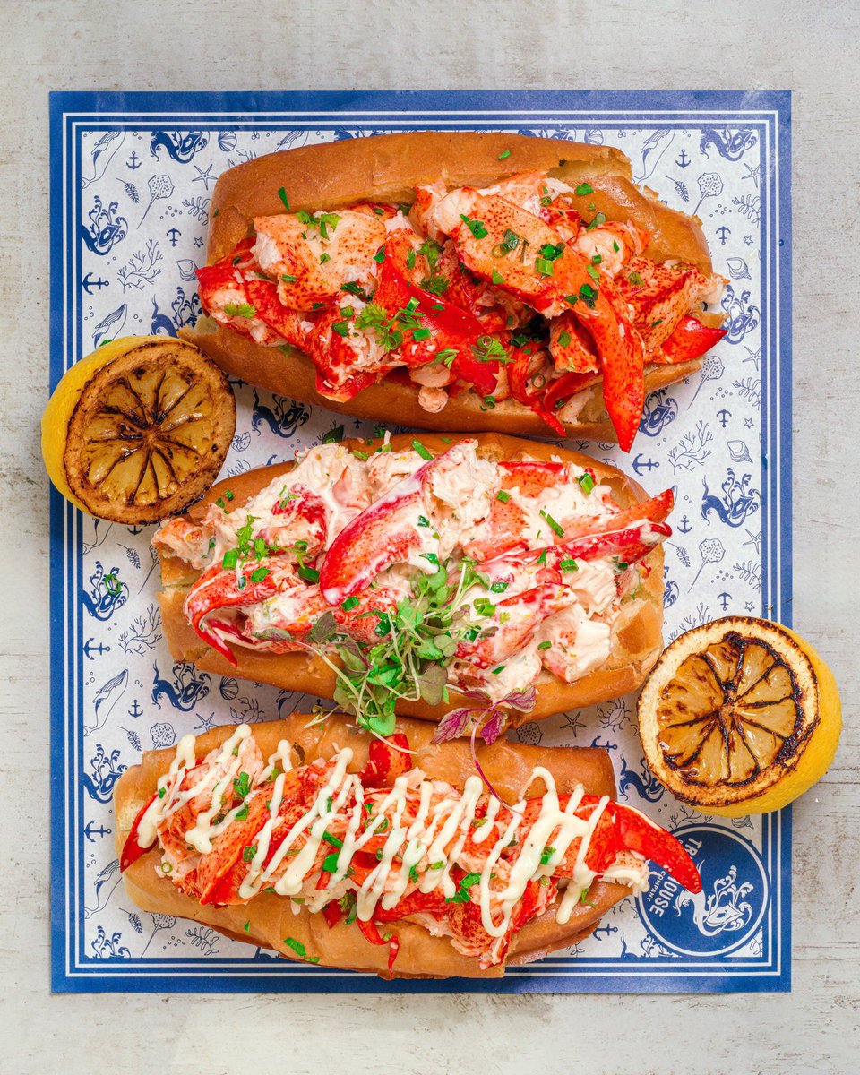 TreeHouseBrewCo's tweet image. Say hello to the Tree House Lobster Roll - a staple designed to accompany our scenic seaside taproom for many years to come.

Served three ways:

🔘Hot buttered
🔘Tree House Style - Served Cold with a light mayo, citrus, and herb dressing
🔘Drizzled in one of three aiolis -…