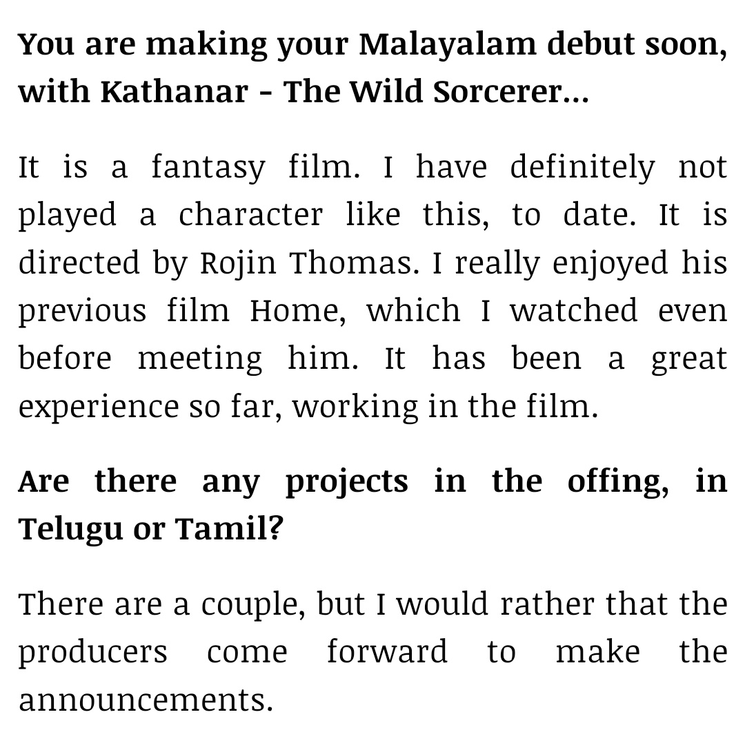 'It has been a great experience so far, working in the film.'
—Lady Superstar #AnushkaShetty about #KathanarTheWildSorcerer!

Looks like she already started #Kathanar!! May be this is the shoot for which Naveen said she's out of town! 😍👑🔥

#MissShettyMrPolishetty #MSMPonSep7th