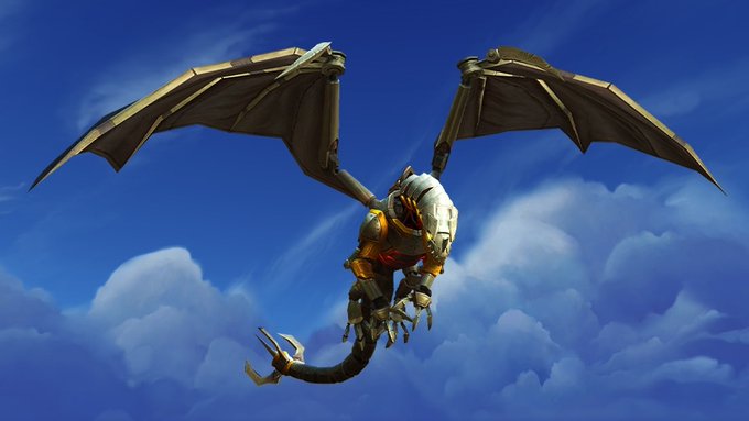 To celebrate #Dragonflight Fury Incarnate patch releasing Sept 6th, I'm giving away a Steamscale Incinerator mount!!  

To enter: 
✅Follow
❤️Like 
🔄Retweet

⚠️EU ONLY-winner picked September 12th #WoW_Partner Win a 2nd on my stream on the 12th. (twitch.tv/ChevelleTV)