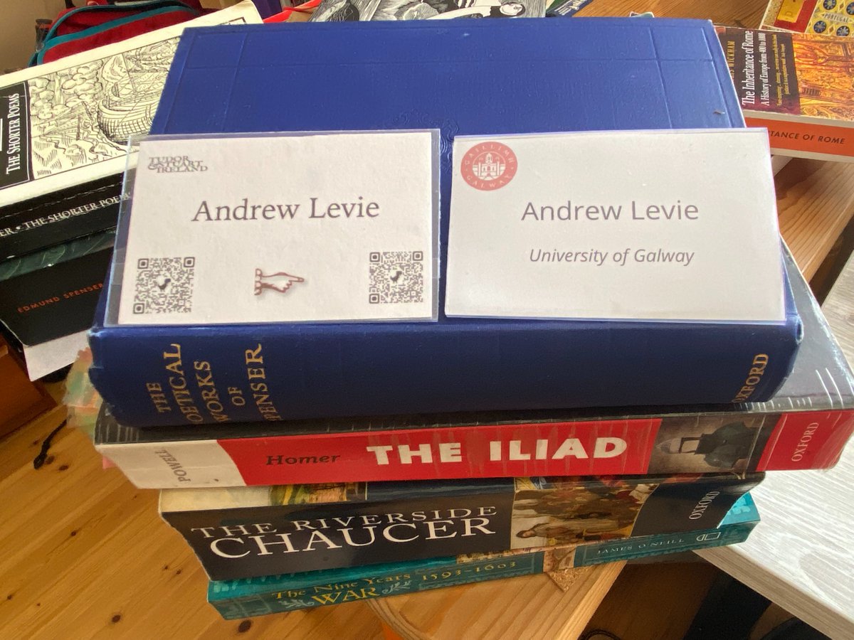 andrewdlevie's tweet photo. Been a busy but brilliant two weeks of sharing research at the @TudorStuartIre &amp; @MooreInst conferences. Go raibh míle maith agaibh @macmorr1s_ &amp; @MariaShmygol for the chance to present &amp; making these events possible 👏 No better way to kick off the third year of my PhD! https://t.co/RBqZsTtVfz