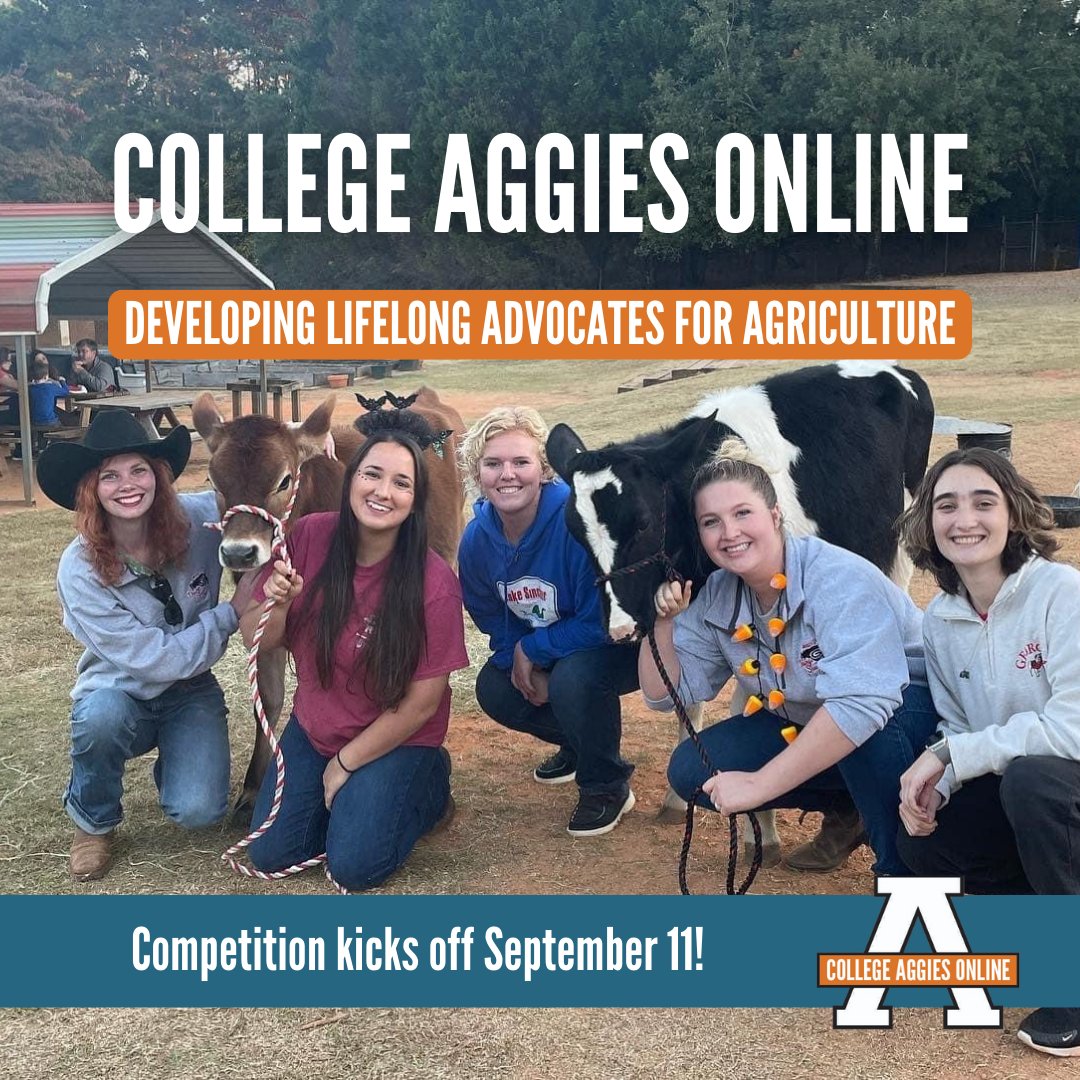 Less than one week left! 🚨 College Aggies Online kicks off next Monday, September 11, with more than $20,000 in scholarships up for grabs. Have you signed up yet? bit.ly/3OOMjSW #CAO23