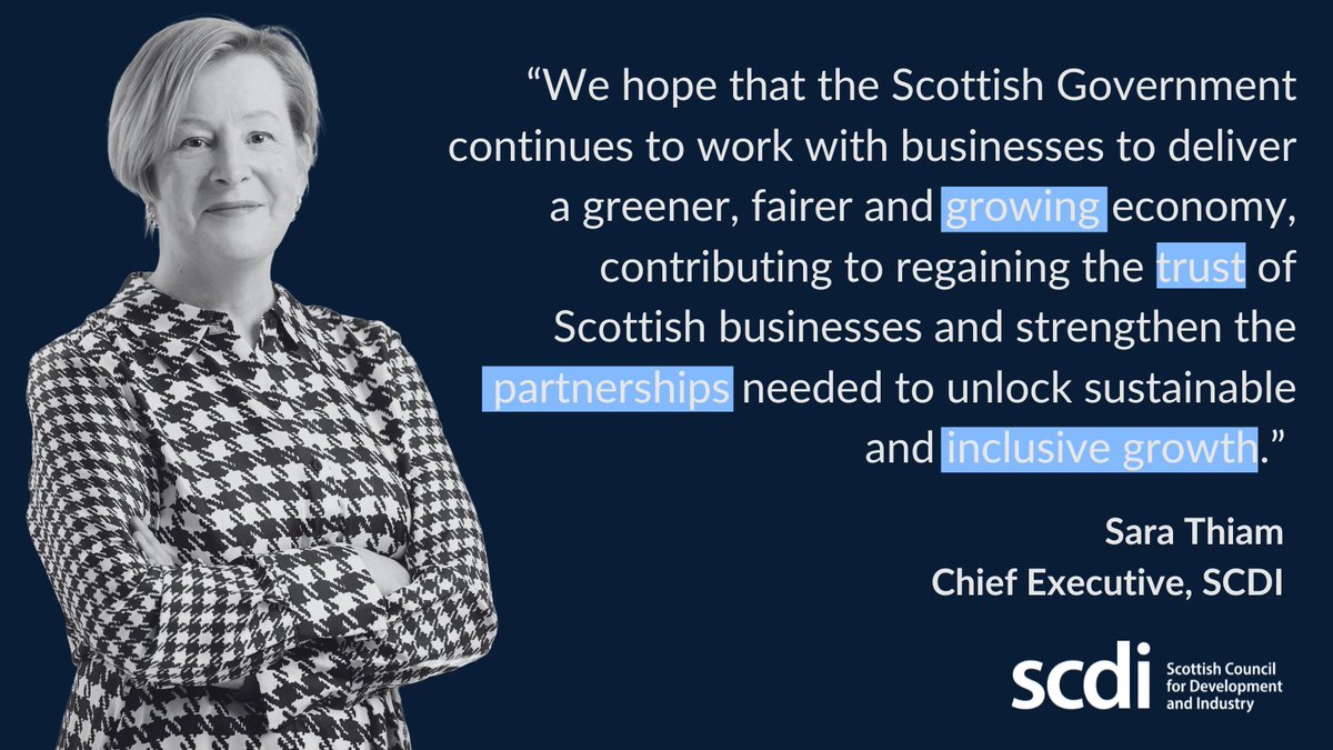 Rebuilding trust and enabling the competitiveness of Scottish businesses is key to economic growth. Read our full response to the @scotgov Programme for Government bit.ly/3Z8pFtI
