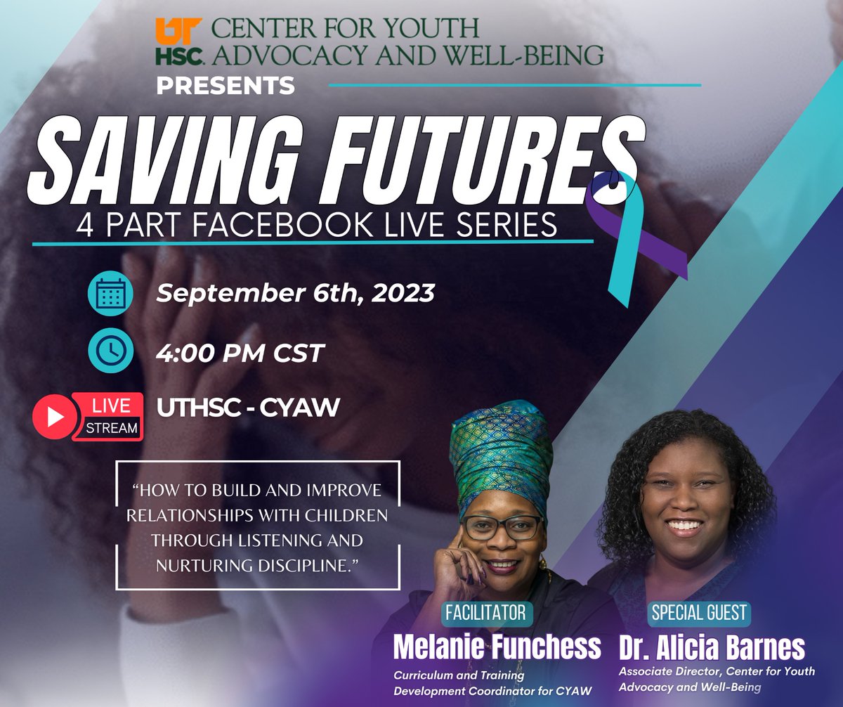 In recognition of National Hispanic Heritage Month and National Suicide Prevention Month, we will host a series of FB live information sessions every Wednesday in September. Join the first conversation tomorrow, September 6th, 2023 at 4:00pm CST on our Facebook Page!!!