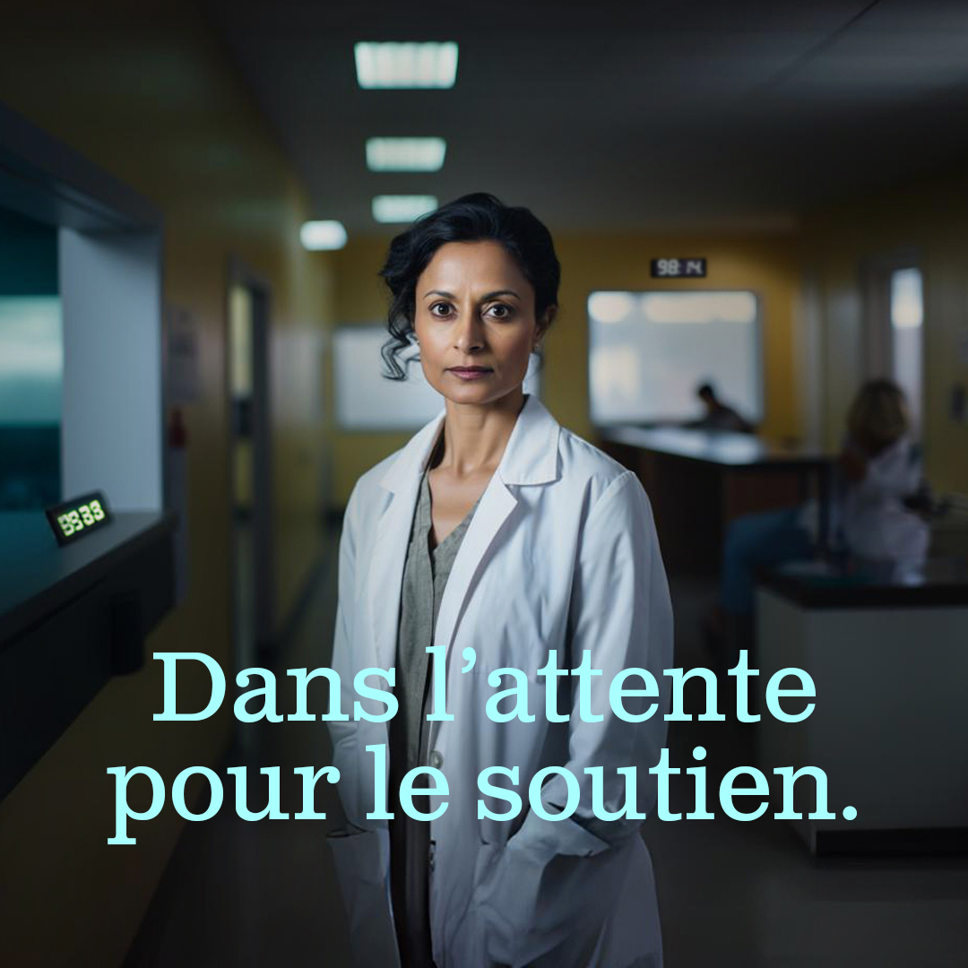Faute d’investissement, nous restons dans l’attente. Le CMFC milite pour vous. Prenez part à la lutte pour le changement et exigez davantage de vos représentants élus. Il est temps de mettre fin à l'attente. Des solutions existent. #MettreFinAlAttente ow.ly/FoeK50PHNMB