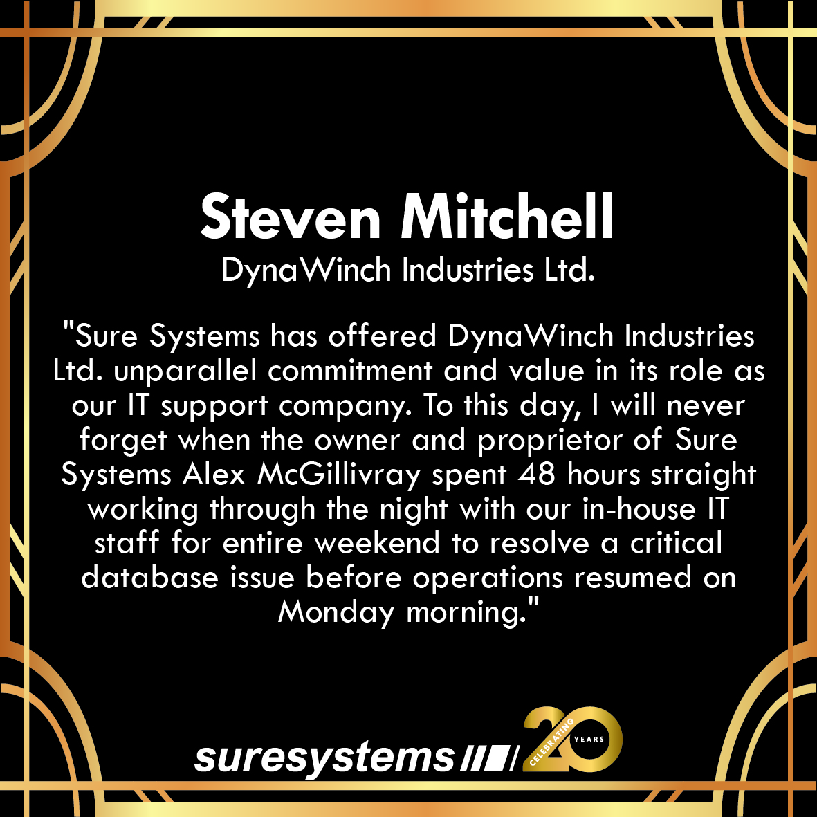 Sure Systems tweet media