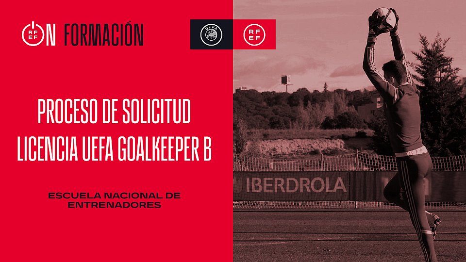 ℹ️ Plazo de preinscripción para el proceso de solicitud para la obtención de la ‘𝗟𝗶𝗰𝗲𝗻𝗰𝗶𝗮 𝗨𝗘𝗙𝗔 𝗚𝗞 𝗕’

➕ ℹ️ bit.ly/3Yb6ihV

👀 ÚLTIMA VENTANA para adaptar la formación en este 2️⃣0️⃣2️⃣3️⃣

#FormaciónRFEF