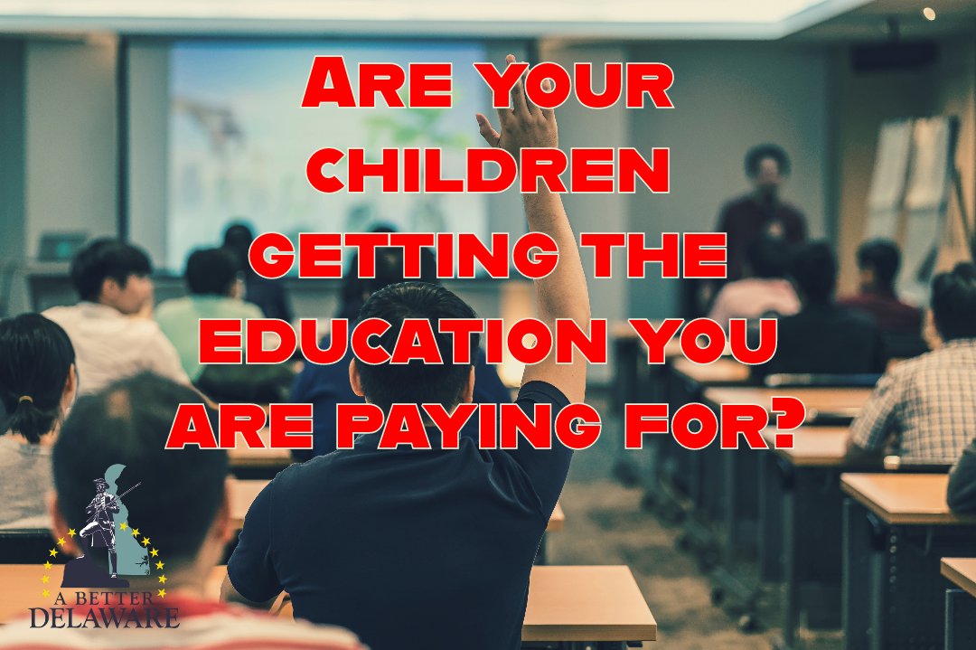 abetterdelaware's tweet photo. Are your children getting the education you are paying for? Read more here, on our website?

https://t.co/7G8mcUyBwp https://t.co/8F7D2OyvkB