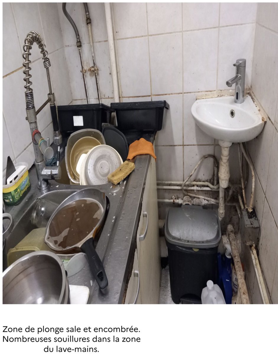CerfiaFR's tweet photo. 🇫🇷 FLASH I Le Préfet du 95 a décidé de la fermeture administrative du restaurant vietnamien "Jardin des épices" situé à #Cergy, pourtant noté 4,7/5 sur #Google, et classé 8e restaurant de Cergy sur #TripAdvisor. 

👉 Le poulet était périmé depuis quelques semaines, les denrées étaient conservées dans des conditions inadéquates, et les locaux & équipements étaient sales.