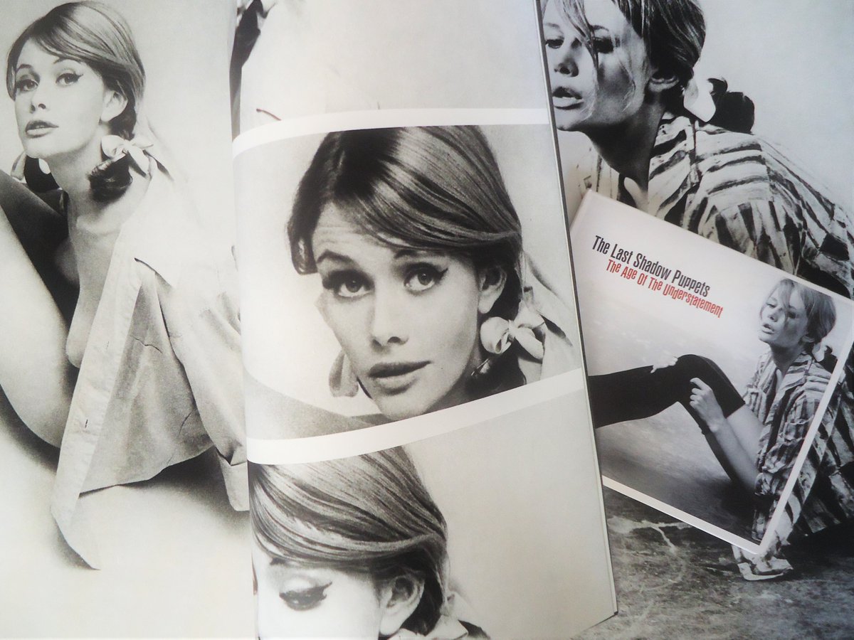 projGhostRadio's tweet photo. Alternate #LastShadowPuppets CD covers galore 😉
(book: 'Five Girls', Crown Publishers, Inc. New York 1962. #photography by @Sam_Haskins)  
#music #rock https://t.co/Bc92ioSShm