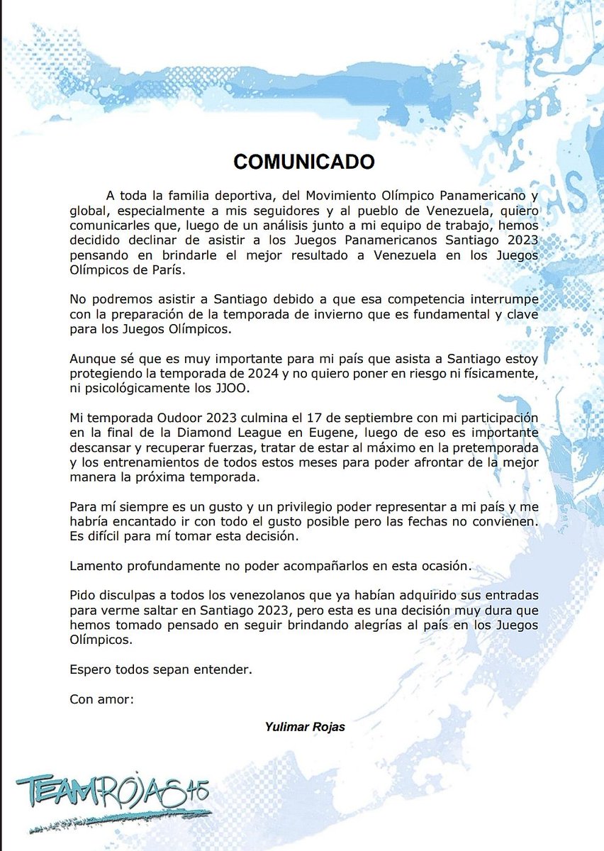 Yulimar Rojas tweet media