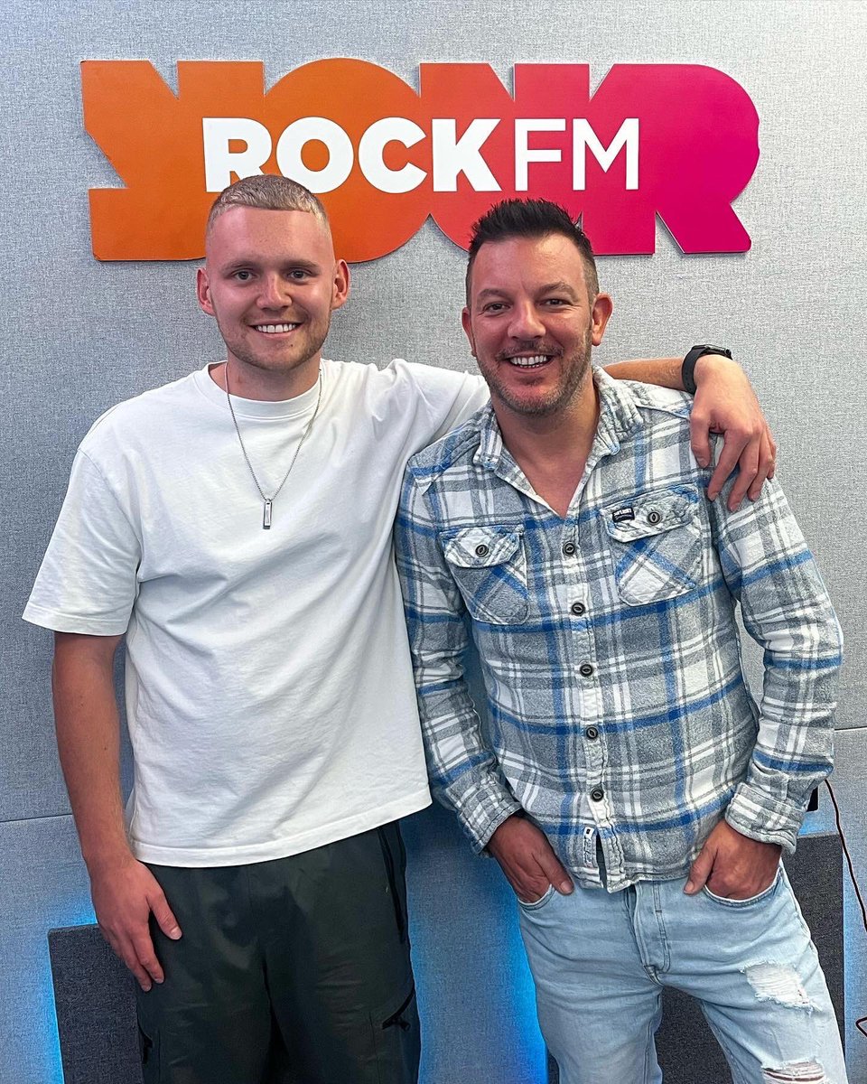 HitsLancsNews's tweet photo. Joel and Brad are back on Rock FM Breakfast tomorrow from 6AM 📻 https://t.co/zkPwrPCVgE