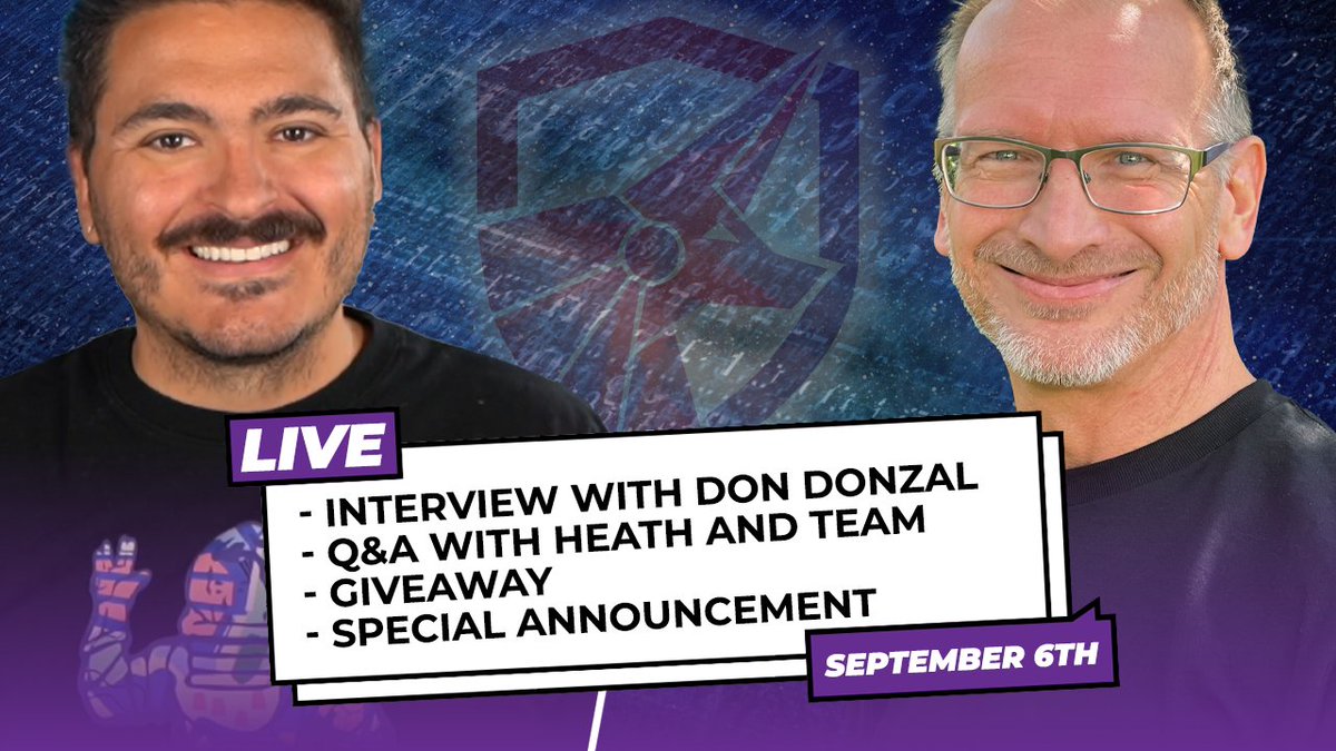 TCMSecurity's tweet photo. 🚨There's a little over 24 hours left to register for the giveaway🚨

Be sure to join Heath Adams and special guest Don Donzal LIVE on Wednesday, September 6th at 12 pm ET as they discuss the importance of Mental Health in Cybersecurity. 

For more info: https://t.co/ZDO7BWwwWz https://t.co/Rtgq3kiKY6