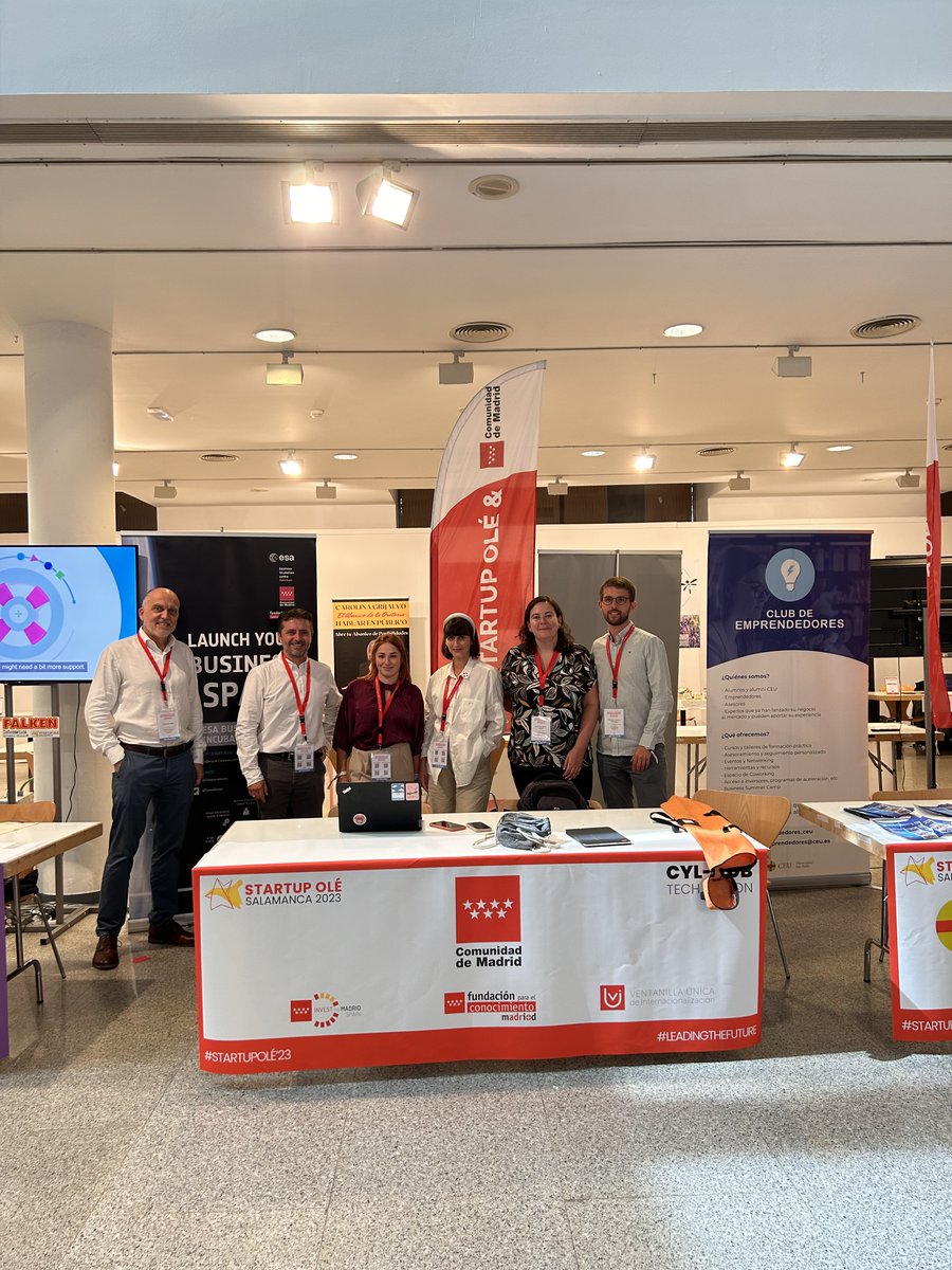 madrimasd's tweet photo. Pásate por nuestro stand‼️
Nuestro equipo estará encantado de atenderte en #startupole 🤗 https://t.co/8WLpKhRax8