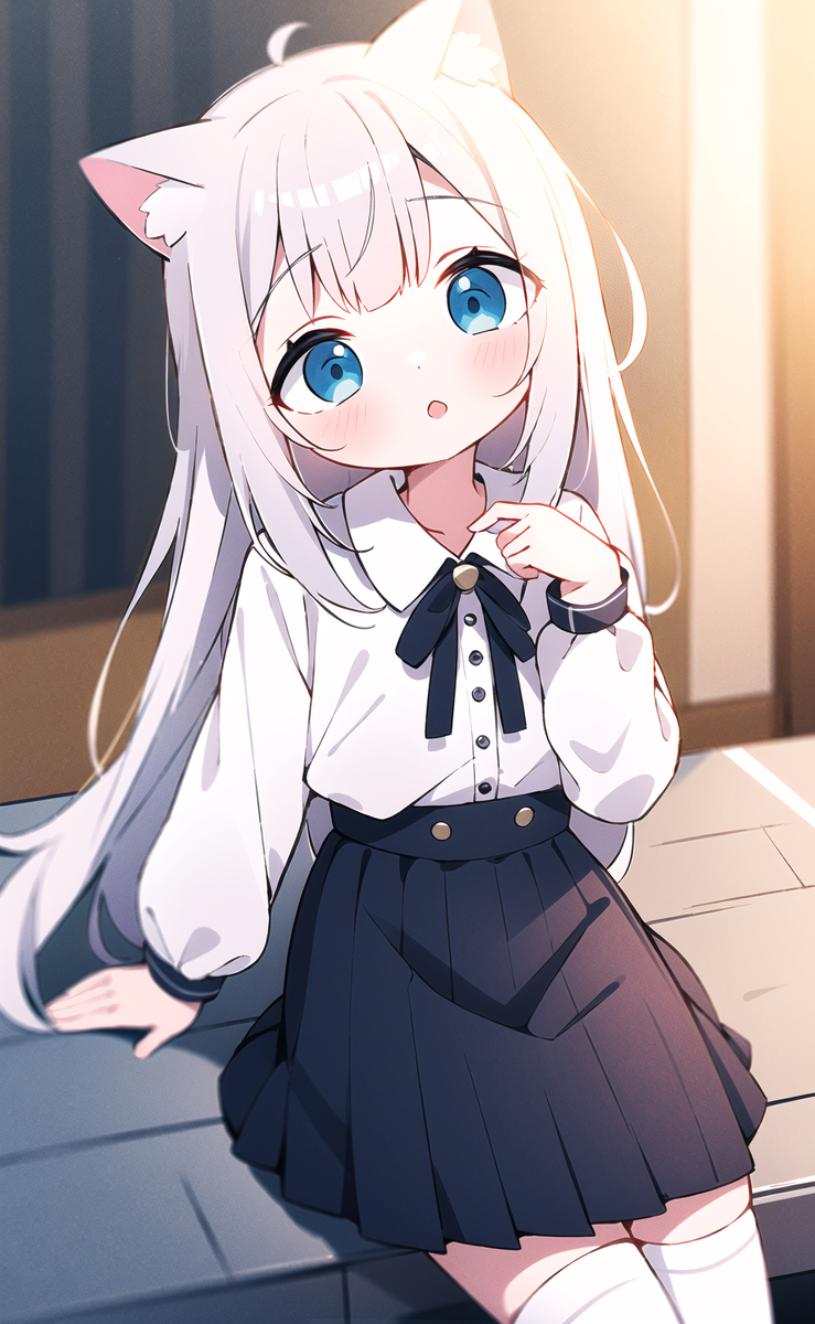 warvilk's tweet photo. 放课午后
PNG:https://t.co/HDiLVVWPGa

#制服 #uniform #���娘 #neko #猫耳 #白髪 #白发 #女の子 #獣耳 #兽耳 #少女 #青い目 #うちの子 #我家孩子
 (1/1) https://t.co/gyNbJNSPmI