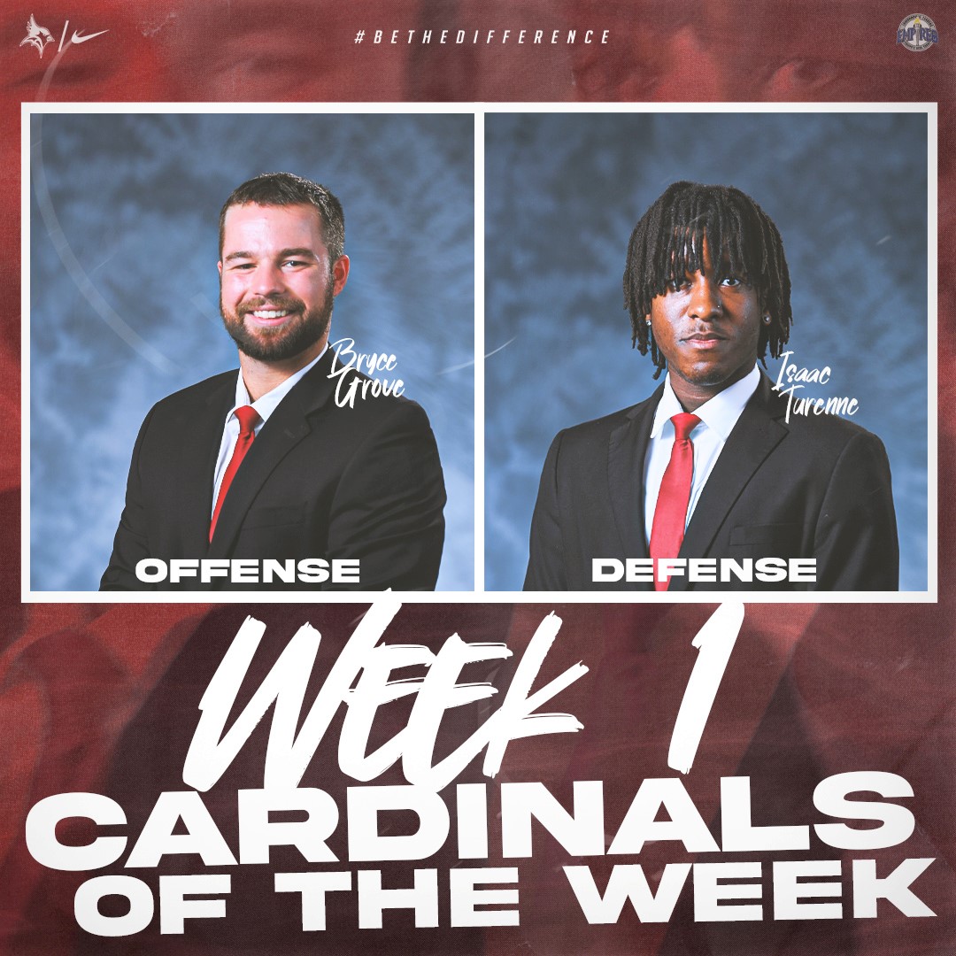 Congratulations to our Scout Players of the Week from Week 1! 

#CardinalCode #BeTheDifference