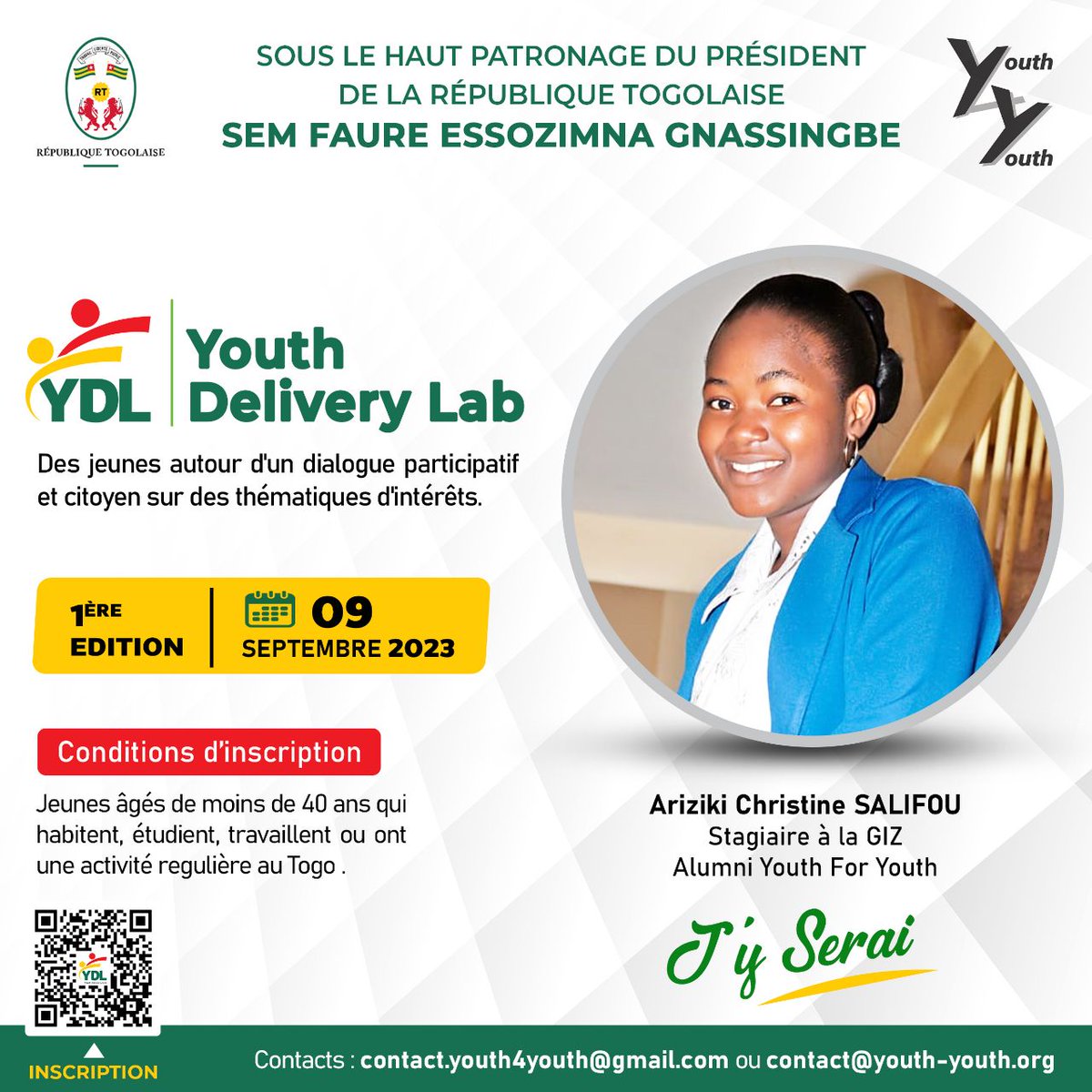 Fahd_Fofana's tweet photo. Ils sont de la première cohorte Skill for Youth, du programme Youth For Youth, lancée en 2022 avec l'appui du Président @dodzikokoroko de l'@UniveLomeTg. 

Cohorte Skill For Youth (#SFY) vous êtes là ????? 

Le RDV est pris ????

#YDL2023 https://t.co/0JjaJa9j4s