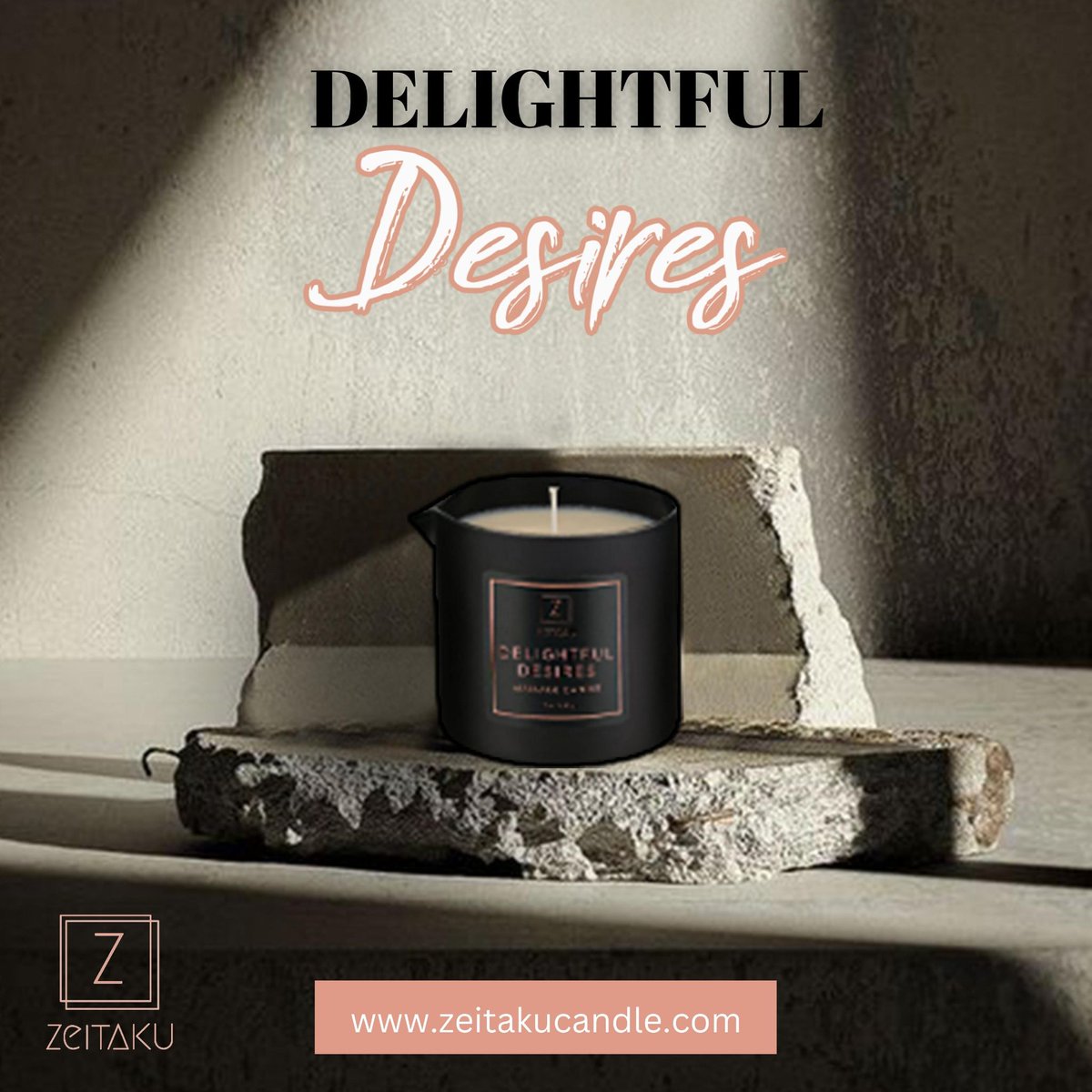 Our Delightful Desires massage candle contains a mature seducing essence of mystery with amber and floral scents.
---
🛍️ zeitakucandle.com/product/deligh…
.
#zeitaku #massagecandles #delightfuldesires #essenceofmystery #floralscents #plum #clove
