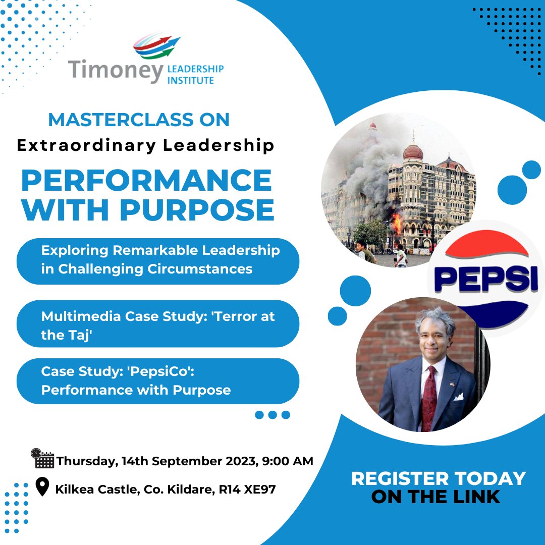 Final Reminder to Secure Your Spot in Our Extraordinary Leadership Masterclass with Dr. Gautam Mukunda!

Time is running out to join our transformative masterclass led by Harvard Kennedy School's Prof. Gautam Mukunda on September 14th.

Link is in comments!