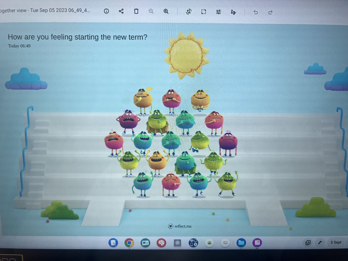 amy dallas (@amydallas1985) on Twitter photo I know the reflect on Teams has been around, but today I used the web version to see how my students feel about the start of term. I love the ease of it 😊💜 and it supports integrating with MS Teams and google classroom. #mieexpert <a href="/MicrosoftEDU/">Microsoft Education</a> I know the reflect on Teams has been around, but today I used the web version to see how my students feel about the start of term. I love the ease of it 😊💜 and it supports integrating with MS Teams and google classroom. #mieexpert <a href="/MicrosoftEDU/">Microsoft Education</a>