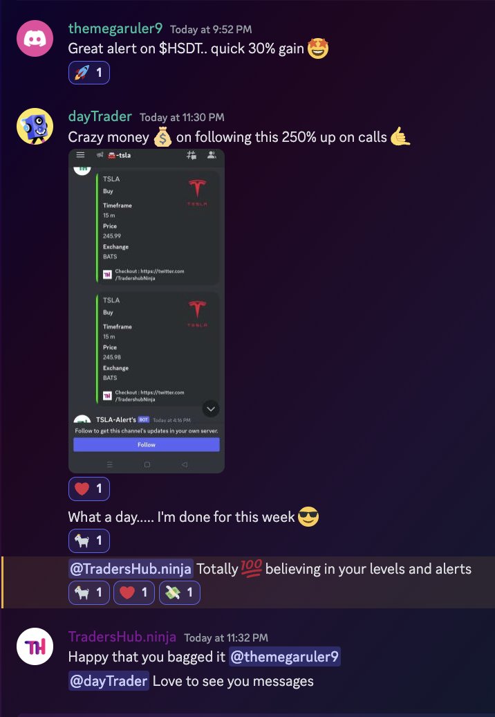 TradersHub.ninja tweet media