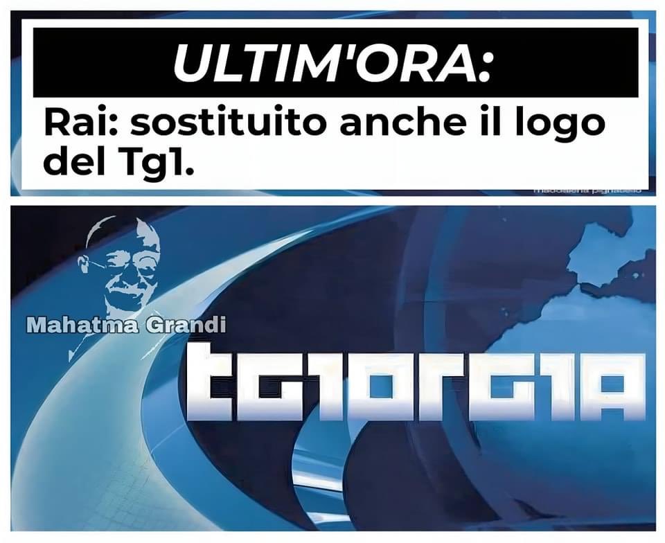 #Tg1 #GovernoDellaVergogna #Meloni #5settembre #mahatmagrandi