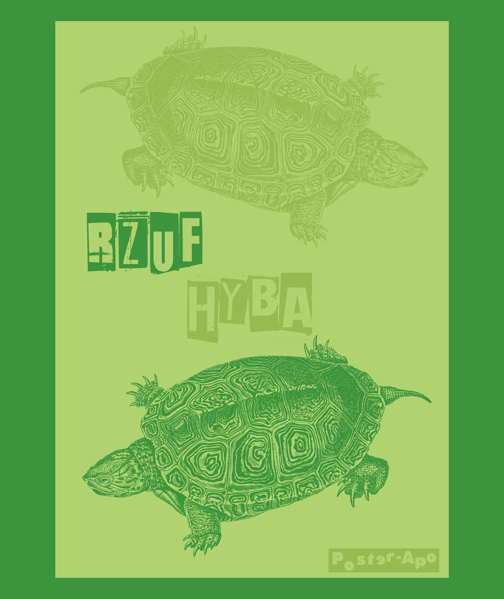 PosterApo's tweet photo. niekoń
#poster #posterapo #poster_apo #plakat #turtle #żółw #rzuf https://t.co/eNvJeUjkoG