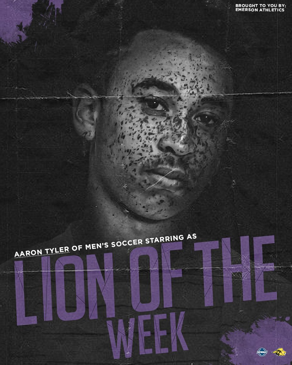 Emerson Athletics (@emersonlions) on Twitter photo Now Showing: Lion of the Week.
π <a href="/EmersonVBALL/">Emerson Volleyball</a>: Brooke Maynez
β½οΈ <a href="/EmersonMSOC/">Emerson College Menβs Soccer</a>: Aaron Tyler
#HearUsRoar Now Showing: Lion of the Week.
π <a href="/EmersonVBALL/">Emerson Volleyball</a>: Brooke Maynez
β½οΈ <a href="/EmersonMSOC/">Emerson College Menβs Soccer</a>: Aaron Tyler
#HearUsRoar
