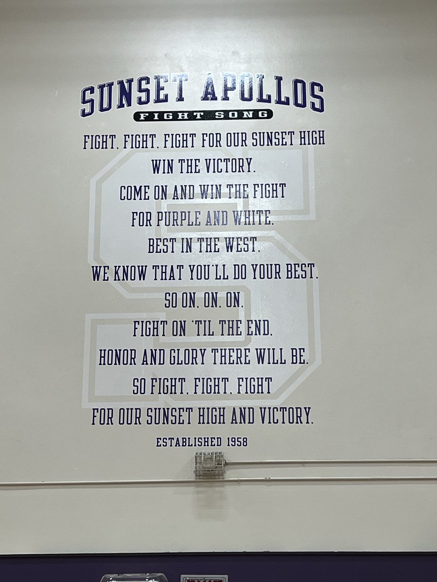 SunsetGBB's tweet photo. Can’t wait to hear the fight song play this season 🤍💜🏀 https://t.co/dgGVH5PlCJ
